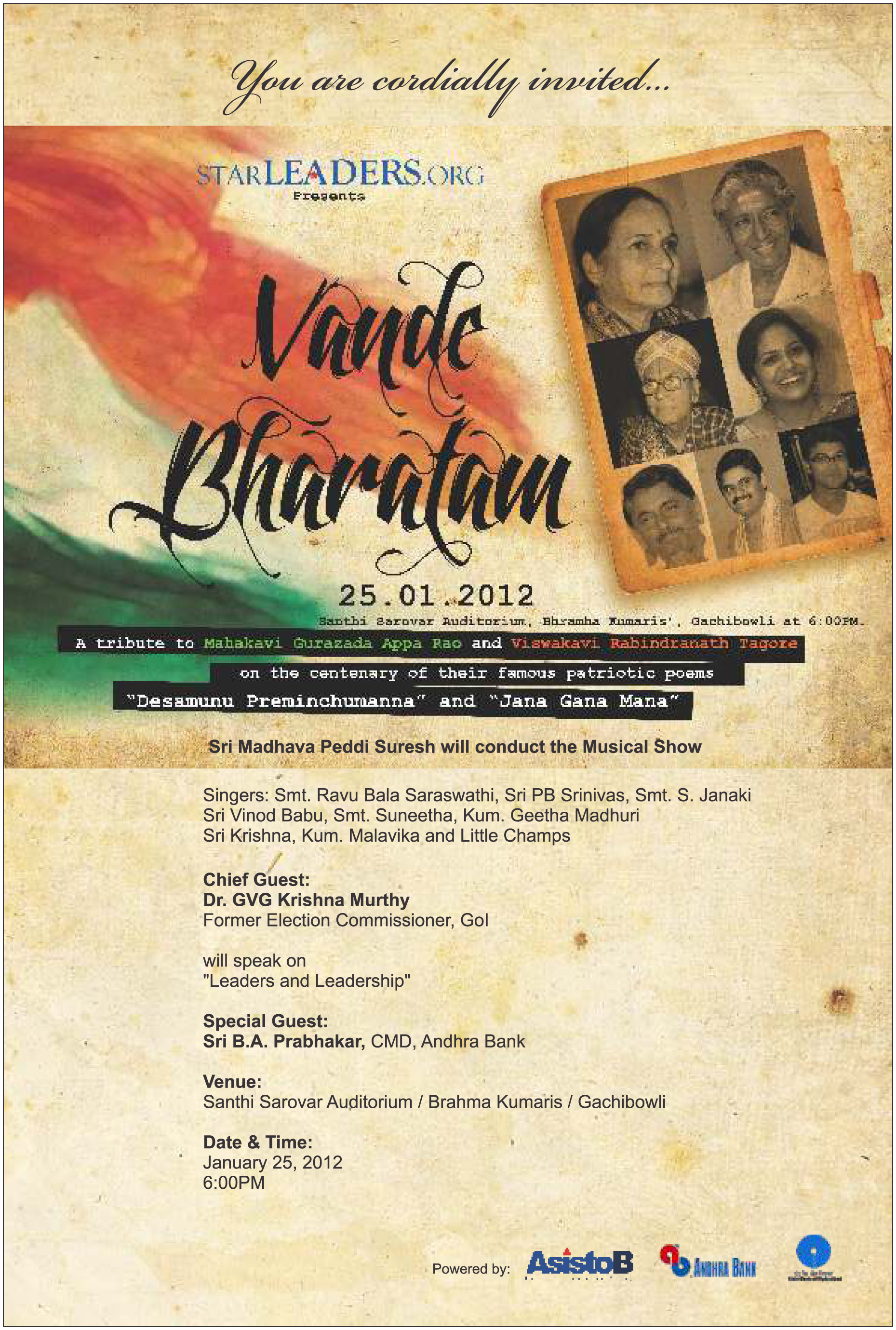 starleaders.org musical tributes